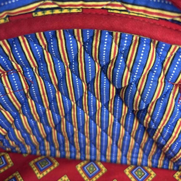 Vera Bradley Villa Red Diamond Baguette Bag (Retired) - Picture 7 of 10